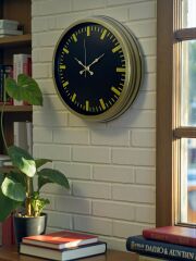 Zentime 40 Cm Eskitme Vintage Duvar Saati