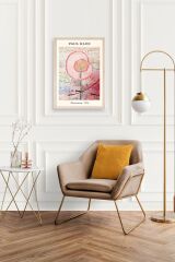 Paul Klee Ahşap Çerçeveli Tablo 30 x 42