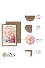 Paul Klee Ahşap Çerçeveli Tablo 30 x 42