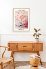 Paul Klee Ahşap Çerçeveli Tablo 30 x 42