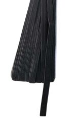 Lastik En 3 cm 10 Metre Siyah