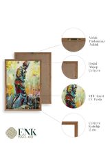 Atatürk Ahşap Çerçeveli Tablo 50 x 70