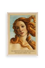 Kadın Ahşap Çerçeveli Tablo 23 x 30