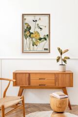 Marsh Marigold Ahşap Çerçeveli Tablo 23 x 30