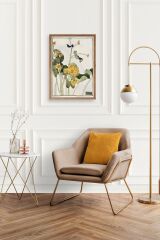 Marsh Marigold Ahşap Çerçeveli Tablo 17 x 23