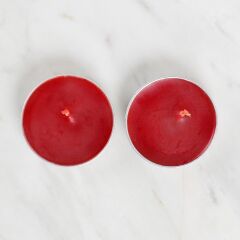 Loren 2'li Tealight Mum Kırmızı