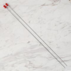 Loren Crafts 2,5 mm 35 cm Klasik Alüminyum Örgü Şi