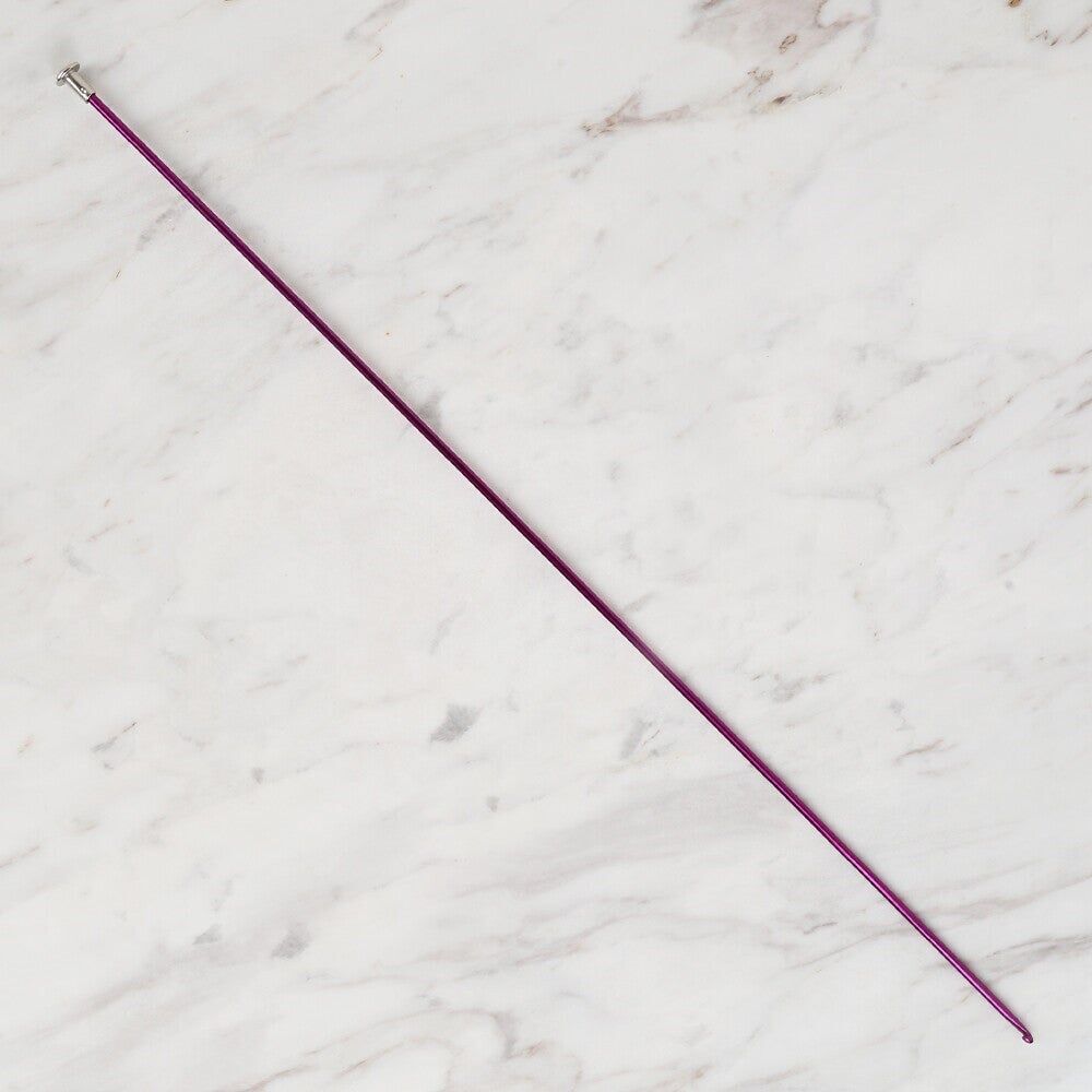 Loren Crafts 2,5 mm 35 cm Mor Renkli Metal Gagalı