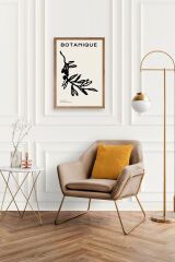 Yaprak Ahşap Çerçeveli Tablo 50 x 70