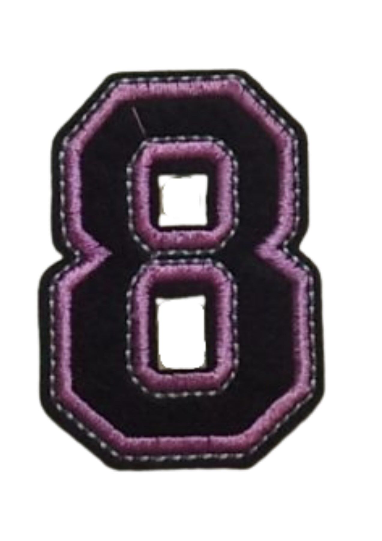 Aplike Ütü İle Yapışan 8  Rakamı  Arma 3x4 cm