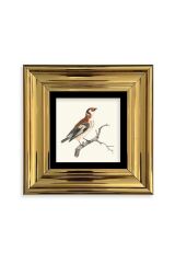 Dal ve Kuş Çerçeveli Taş Tablo 20 cm