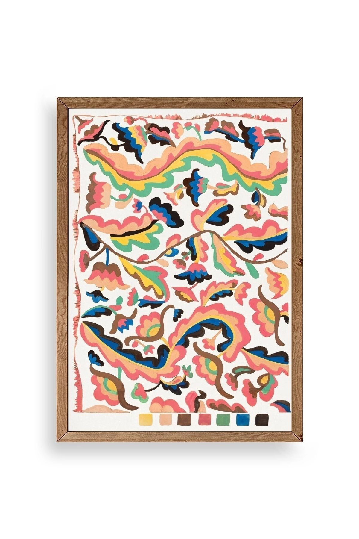 Etna Wiswall Ahşap Çerçeveli Tablo 23 x 30