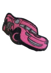 Aplike Ütü İle Yapışan Araba Pembe 95 Yazılı Arma 3x3 cm