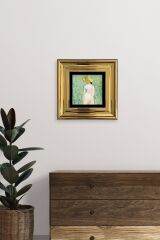 Van Gogh Çerçeveli Taş Tablo 20 cm