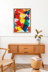 Mordern Ahşap Çerçeveli Tablo 30 x 42