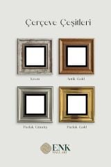 Van Gogh Çerçeveli Taş Tablo 20 cm