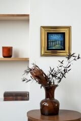 Van Gogh Çerçeveli Taş Tablo 20 cm