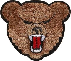 Aplike Ütü İle Yapışan Ayı Arma 4x5 cm