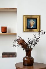 Van Gogh Çerçeveli Taş Tablo 20 cm