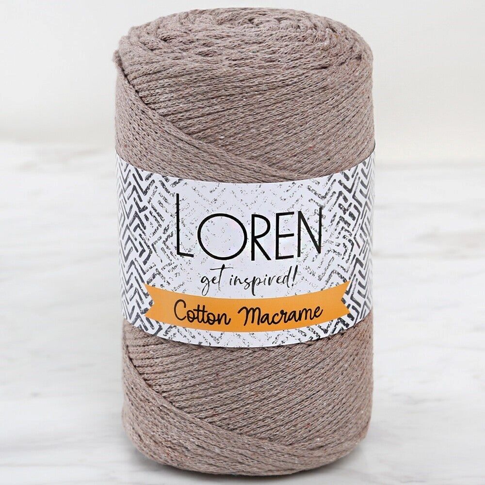 Loren Cotton Macrame Bej - R143 - 34365