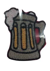 Aplike Ütü İle Yapışan Bira Bardağı Arma 3x3 cm