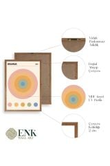 Bauhaus Ahşap Çerçeveli Tablo 17 x 23