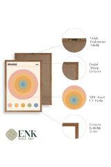 Bauhaus Ahşap Çerçeveli Tablo 30 x 42