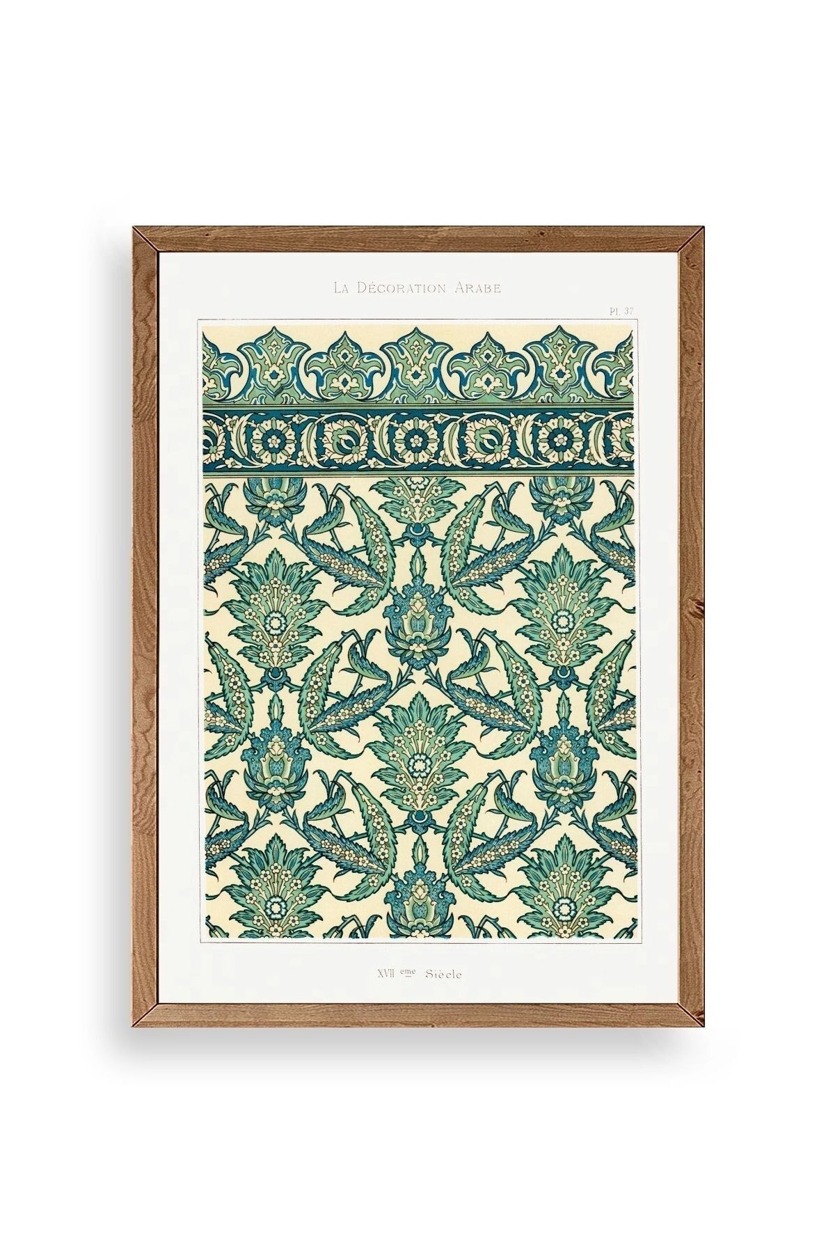 Sieele Ahşap Çerçeveli Tablo 50 x 70