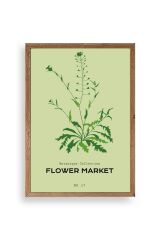 Çiçek Ahşap Çerçeveli Tablo 23 x 30