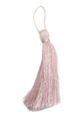 Püskül Tekli 10 cm 1 Adet Toz Pembe