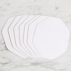 Loren 25'li Beyaz Takı Kolye Kartı