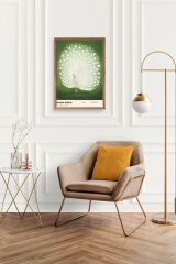 Ohara Koson Ahşap Çerçeveli Tablo 30 x 42