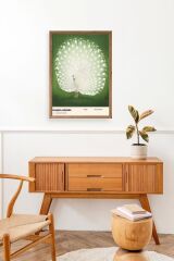 Ohara Koson Ahşap Çerçeveli Tablo 50 x 70