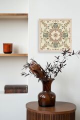 Motif Ahşap Çerçeveli Tablo 50 x 50