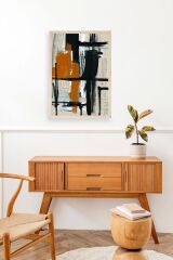 Modern Ahşap Çerçeveli Tablo 23 x 30