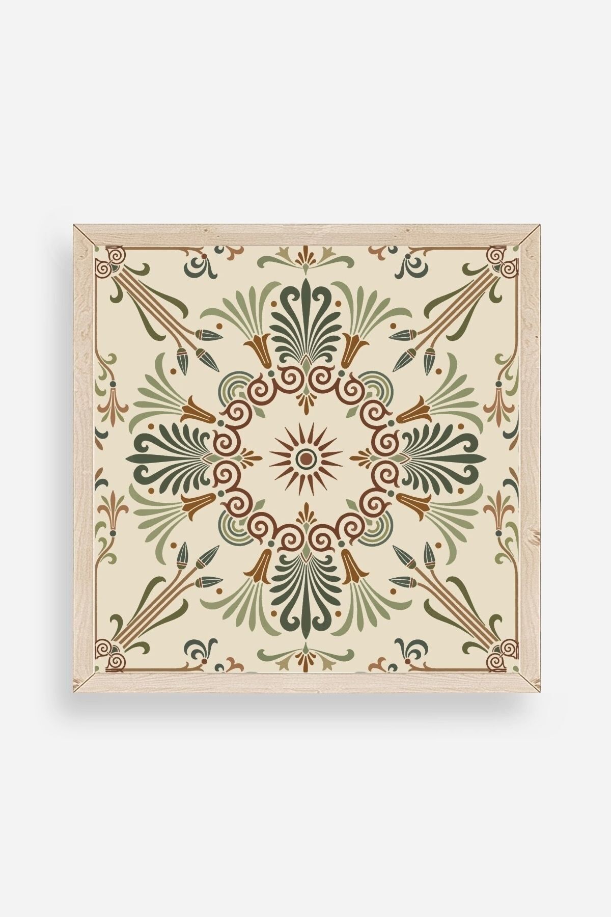 Motif Ahşap Çerçeveli Tablo 23 x 23