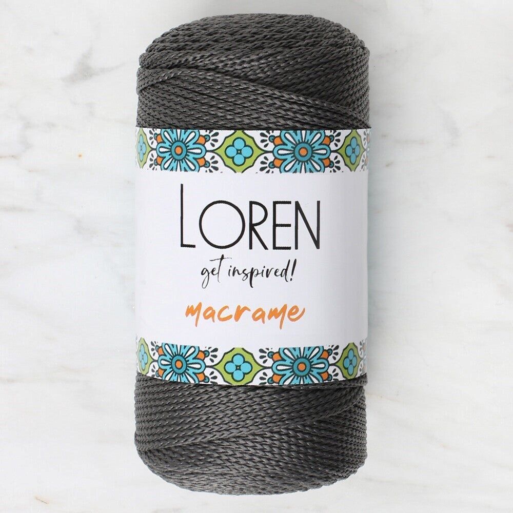 Loren Macrame Füme El Örgü İpi - RM 067 - 34341