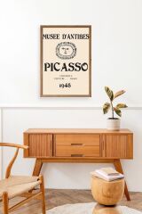 Picasso Ahşap Çerçeveli Tablo 50 x 70