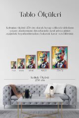Atatürk Ahşap Çerçeveli Tablo 23 x 30