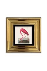 Flamingo Çerçeveli Taş Tablo 20 cm