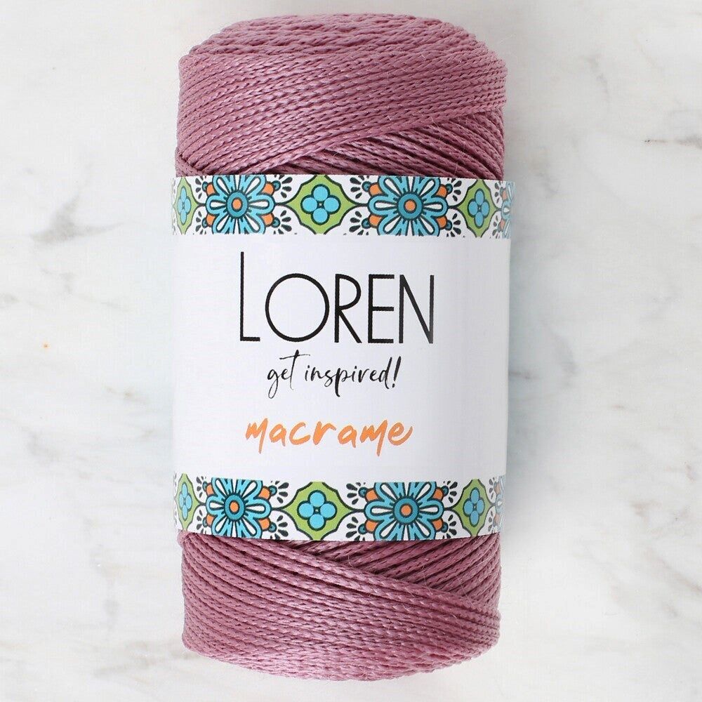 Loren Macrame Gül Kurusu El Örgü İpi - RM 090 - 34333
