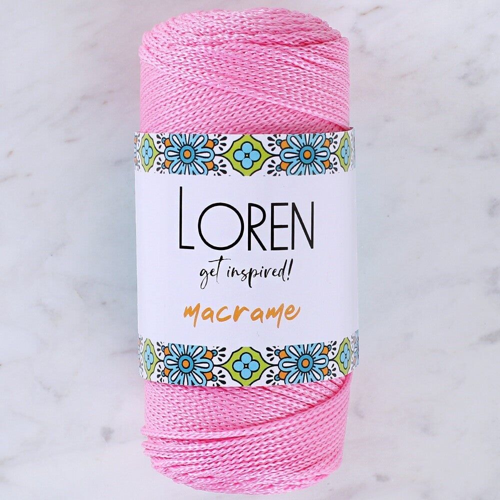 Loren Macrame Pembe El Örgü İpi - RM 074 - 34332