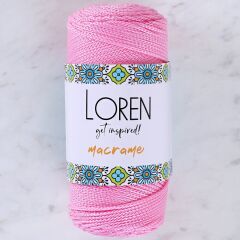 Loren Macrame Pembe El Örgü İpi - RM 074 - 34332