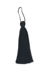 Püskül Tekli 5 cm 1 Adet Siyah