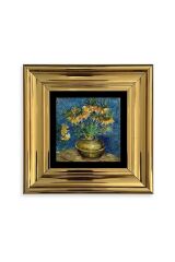 Van Gogh Çerçeveli Taş Tablo 20 cm