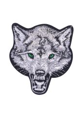 Aplike Ütü İle Yapışan Kurt Yeşilgöz Arma 7x6 cm