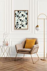 Desen Ahşap Çerçeveli Tablo 30 x 42