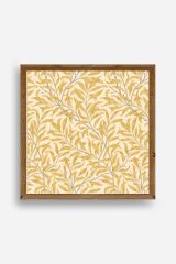 Yapraklar Ahşap Çerçeveli Tablo 50 x 50