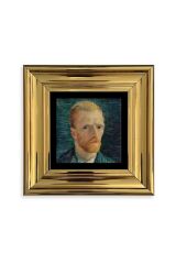 Van Gogh Çerçeveli Taş Tablo 20 cm