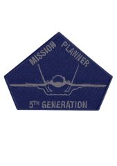 Aplike Ütü İle Yapışan Mission Planner Lacivert Arma 6 cm